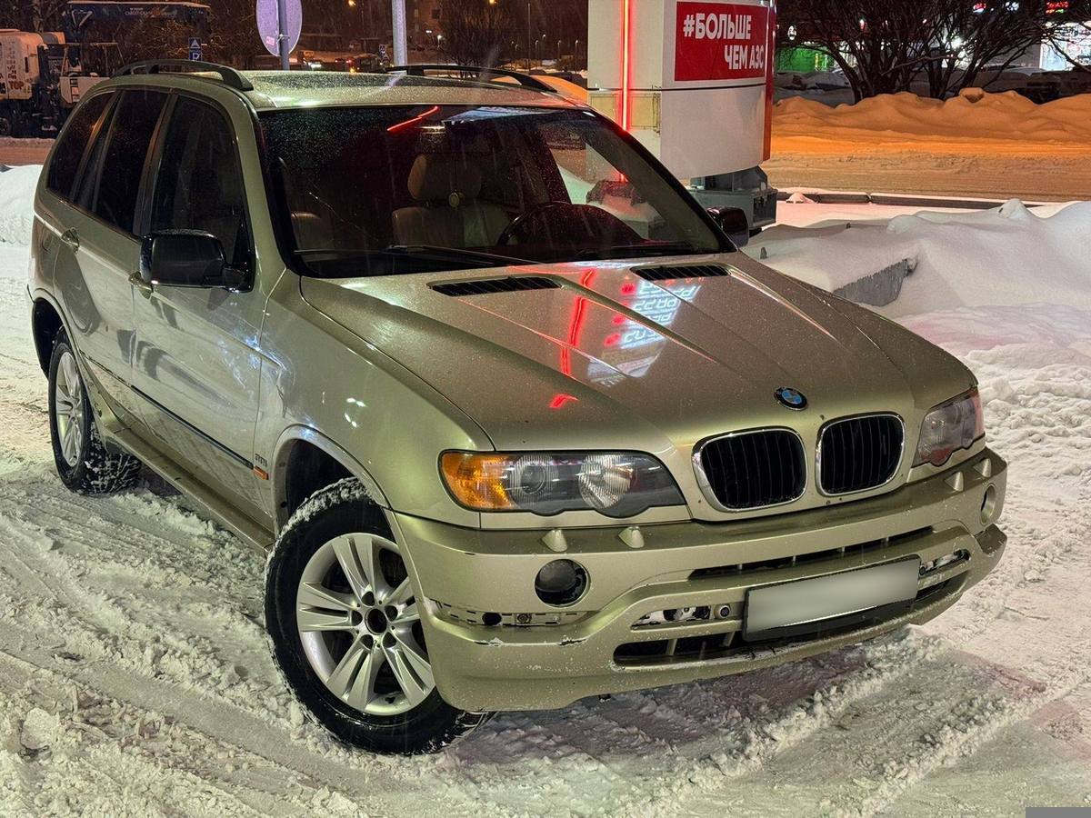 Купить BMW X5 I (E53) внедорожник 5 дв., 2001 года, цвет: Бежевый, за  555000 руб. в Санкт-Петербурге